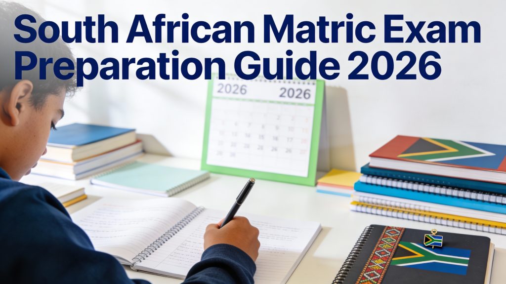 18 Weeks to Matric 2026 Study Countdown Calendar